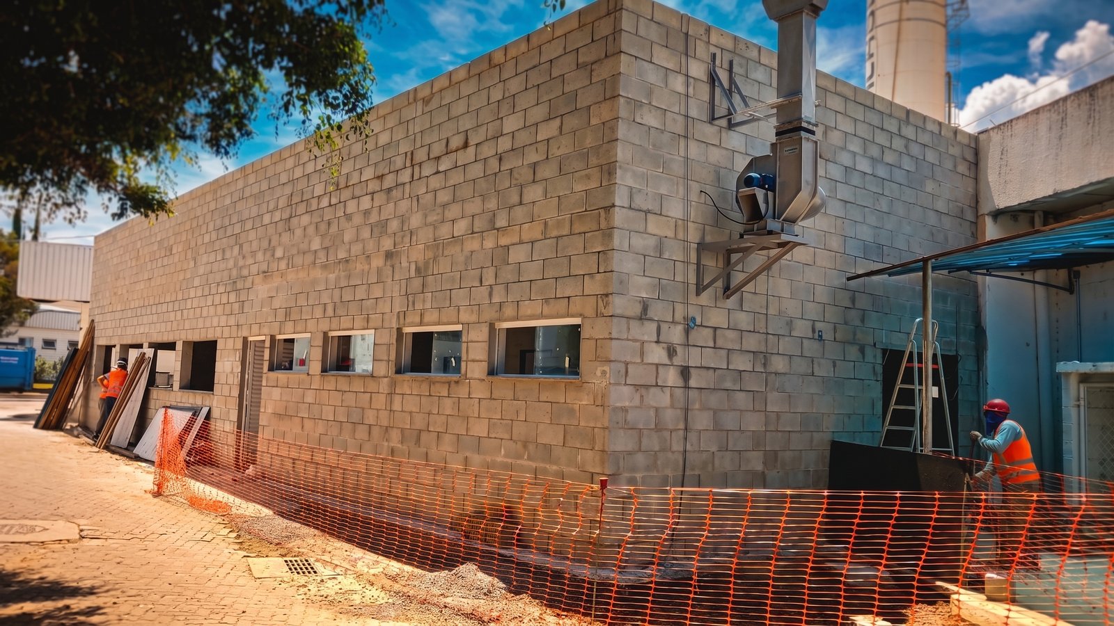 Subestação e quadros de comando industrial